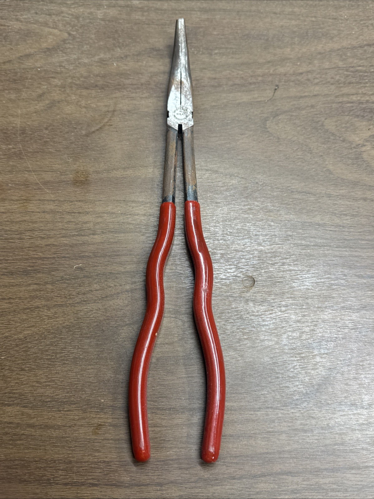 Proto Professional Long Reach Bent Needle Nose Pliers  J241G Made in U.S.A. 11.5
