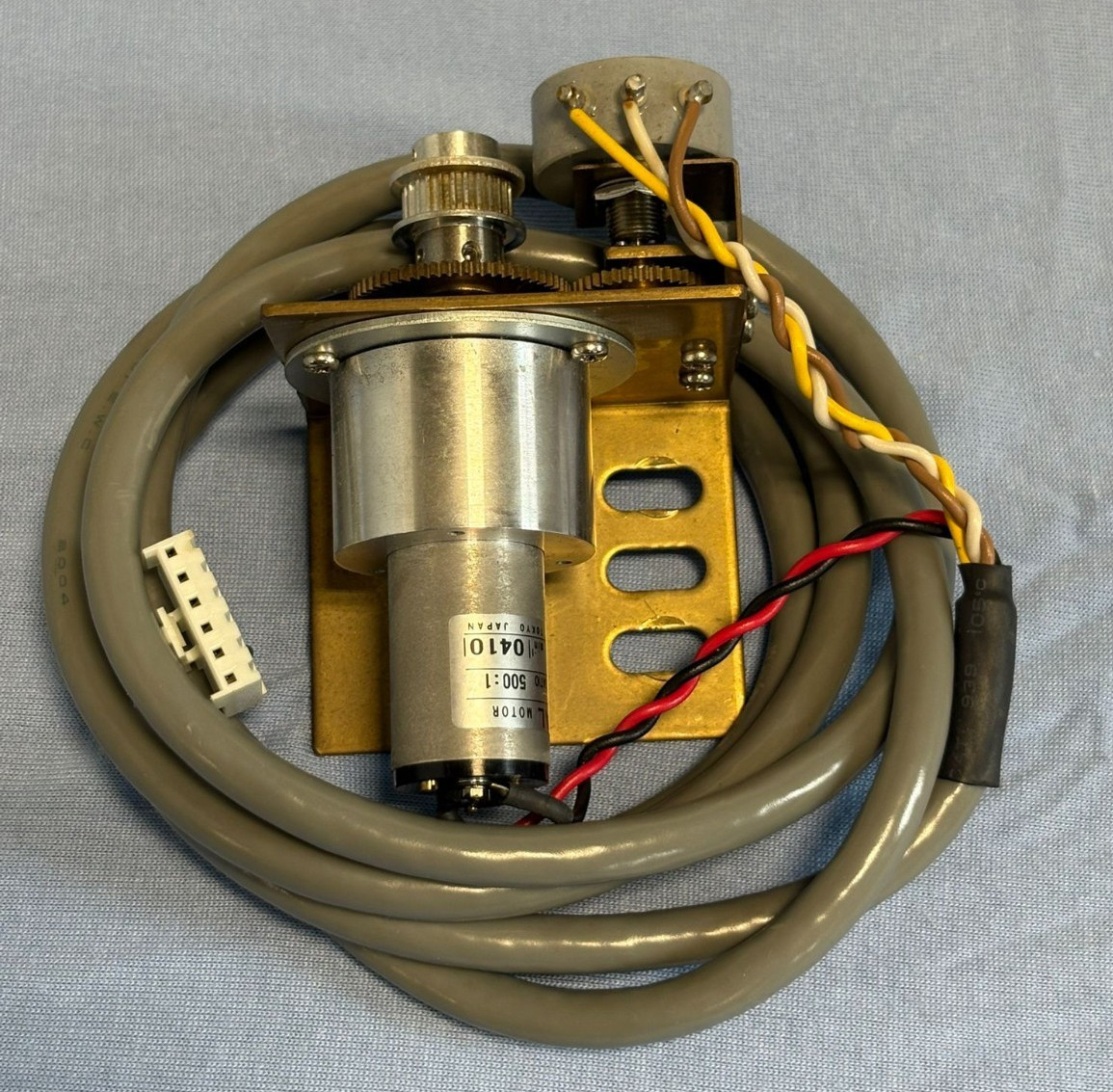 Copal Motorized Gear Drive Assembly LC22G-107 for Jeol JEM-1011 TEM Microscope