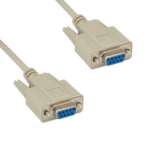 6-25ft DB9 9Pin Serial Extension Cable Cord RS-232 28 AWG Female Molded D-Sub PC