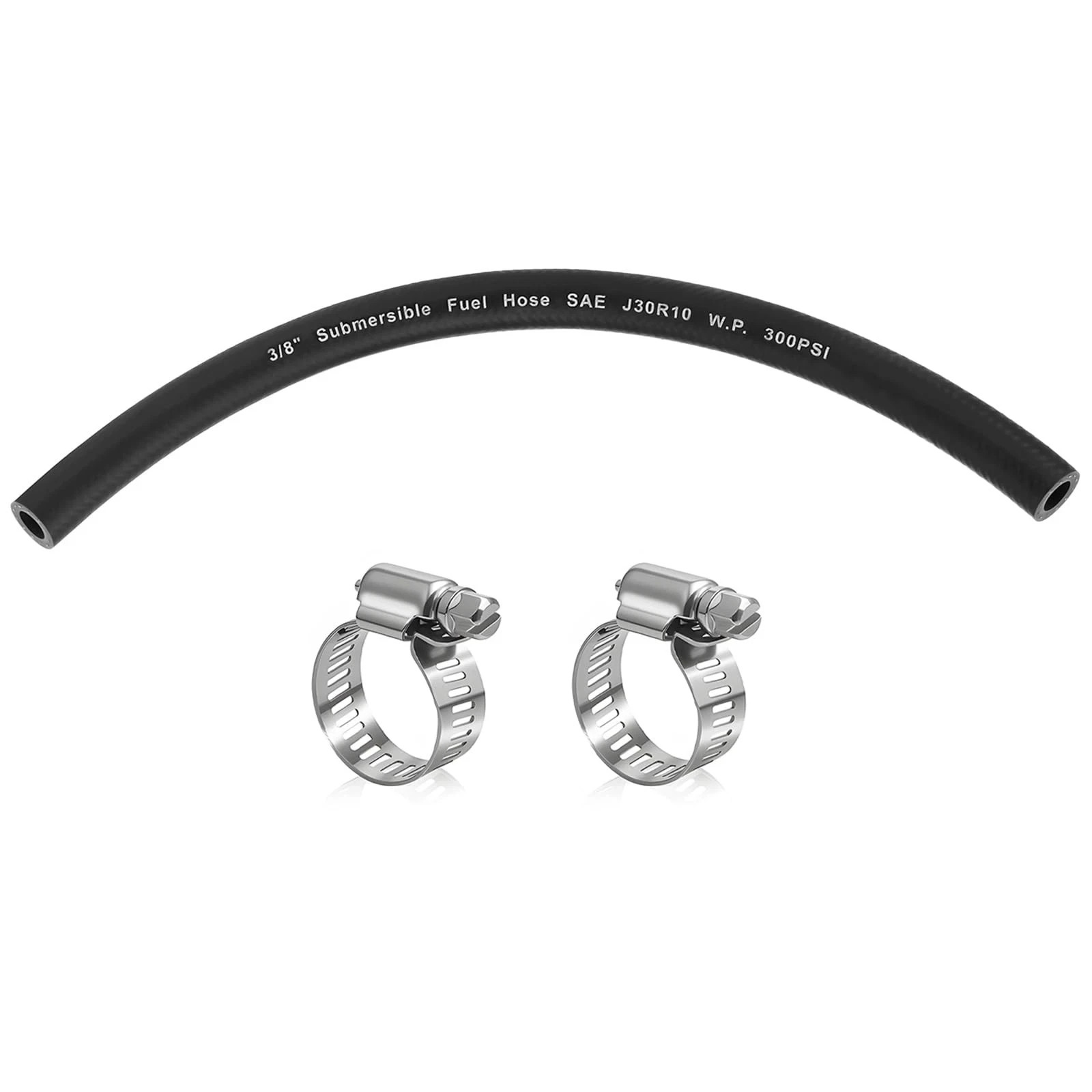 3/8" Submersible In-Tank Fuel Line Fuel Hose SAE 30R10 fits E85/Gasoline/Dies...