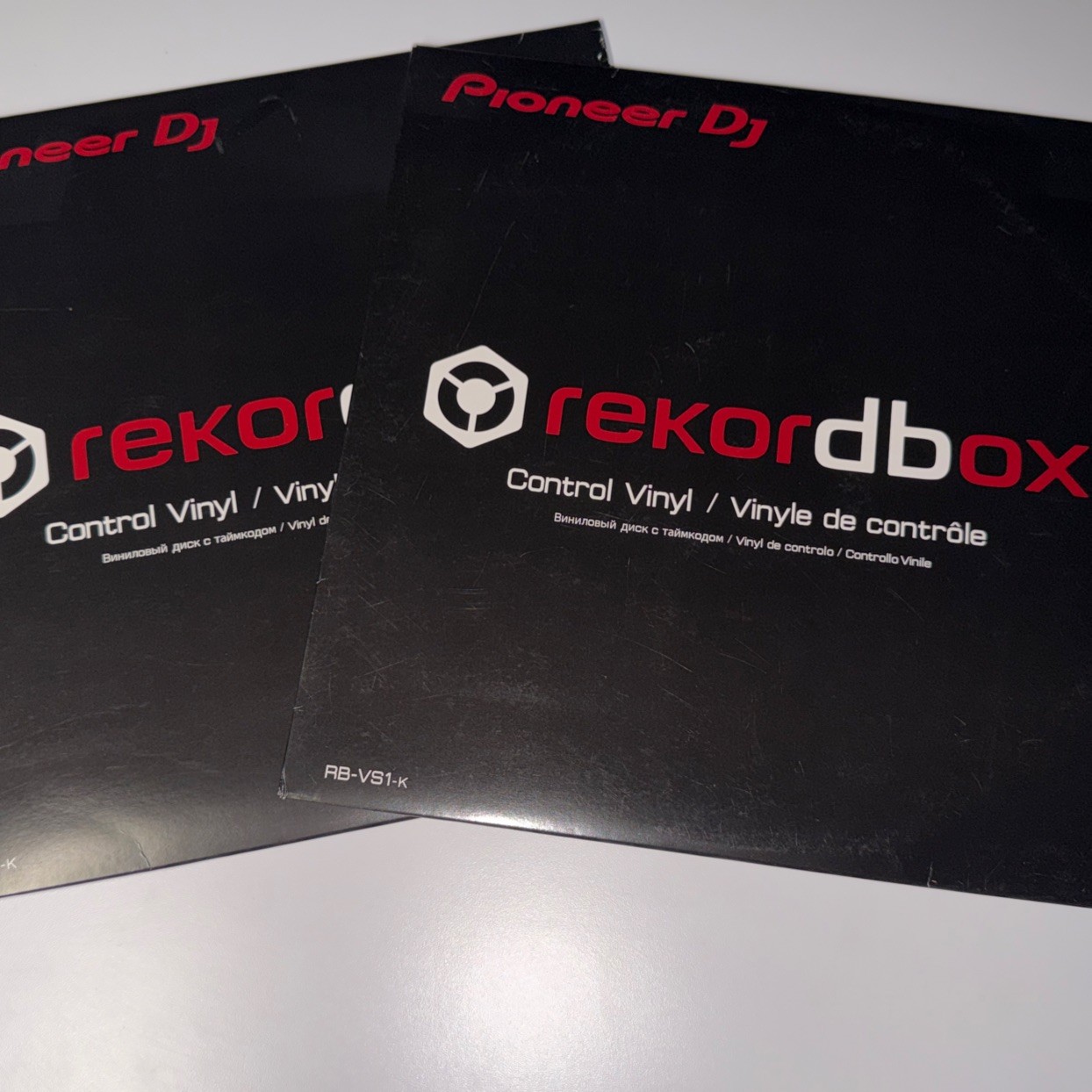 2 Record box Control Vinyl  Recordbox Disc RB-VS1-K