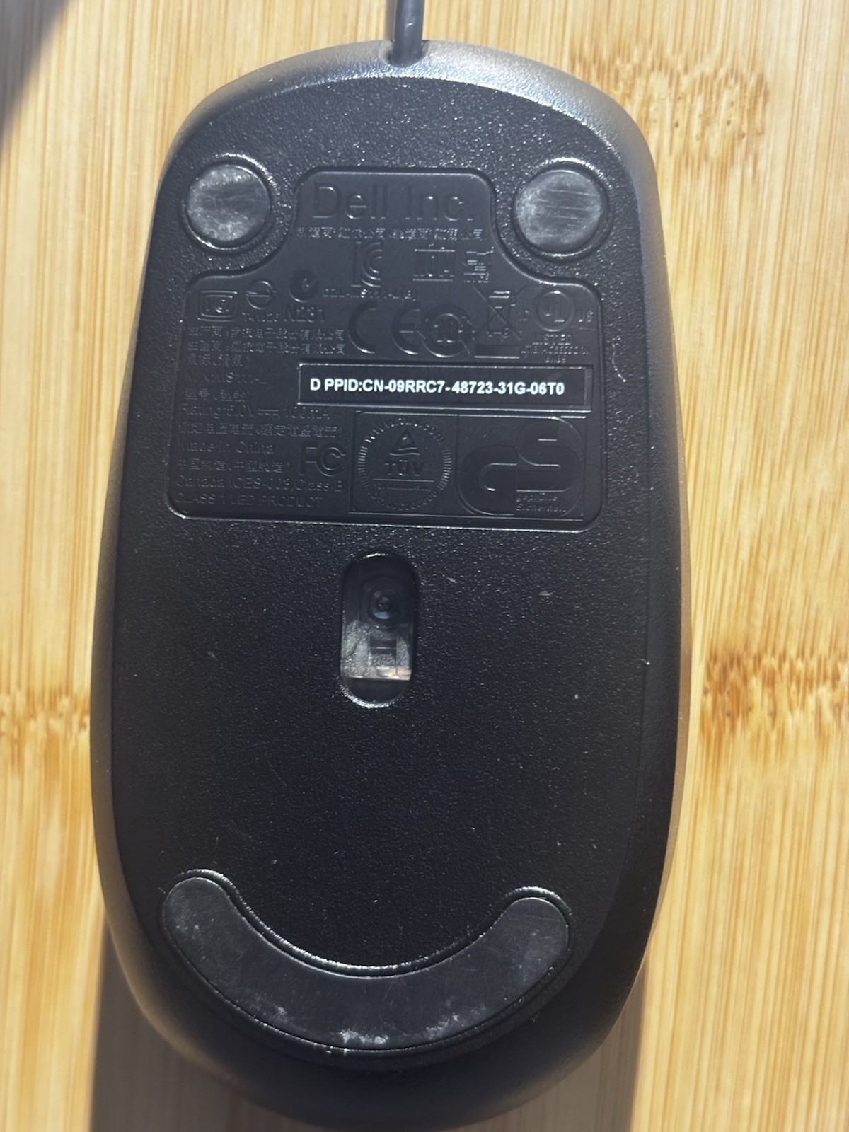 Usb Dell Wired Optical Mouse
