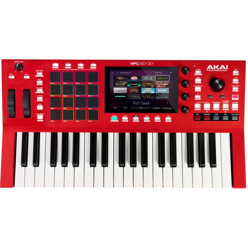 Akai MPC Key 37 Standalone Keyboard Workstation with Sampler (Open Box)