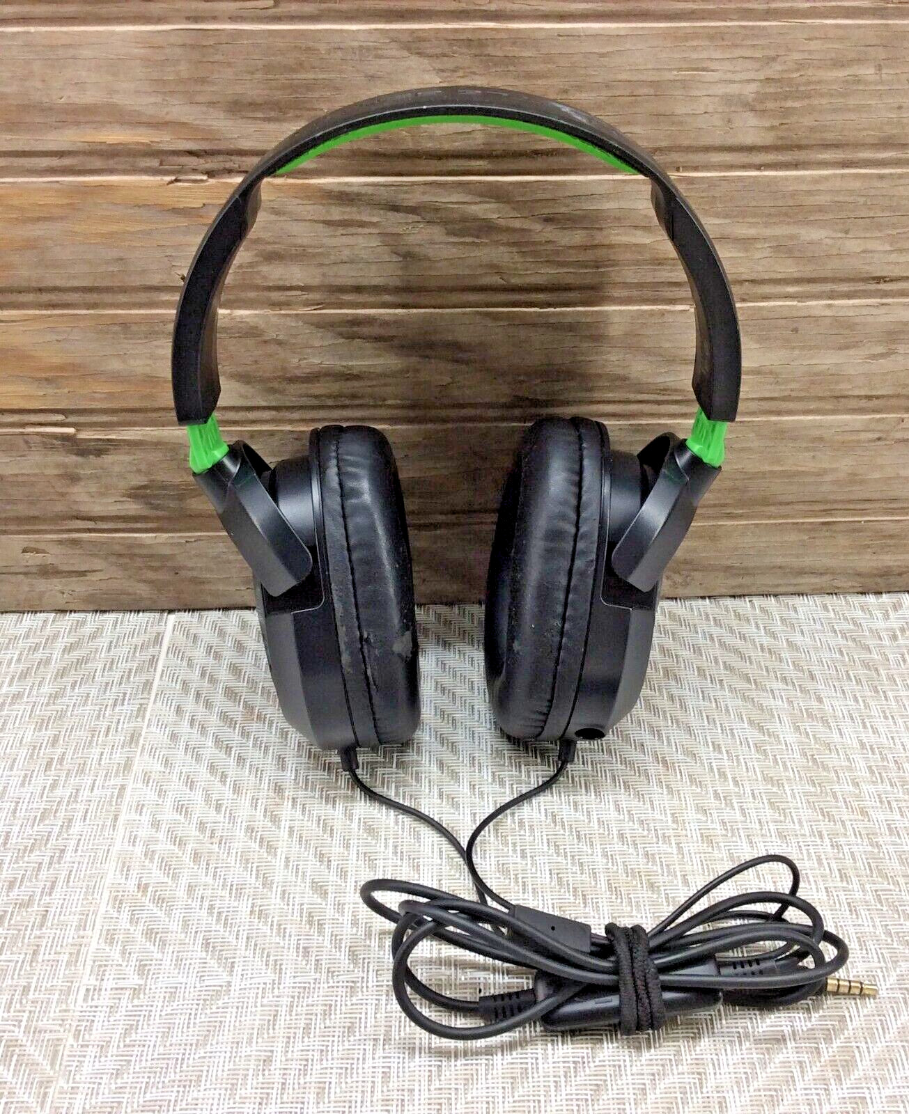 TURTLE BEACH Ear Force Recon 50X Wired Gaming Headset PC XBOX 360 Black Green
