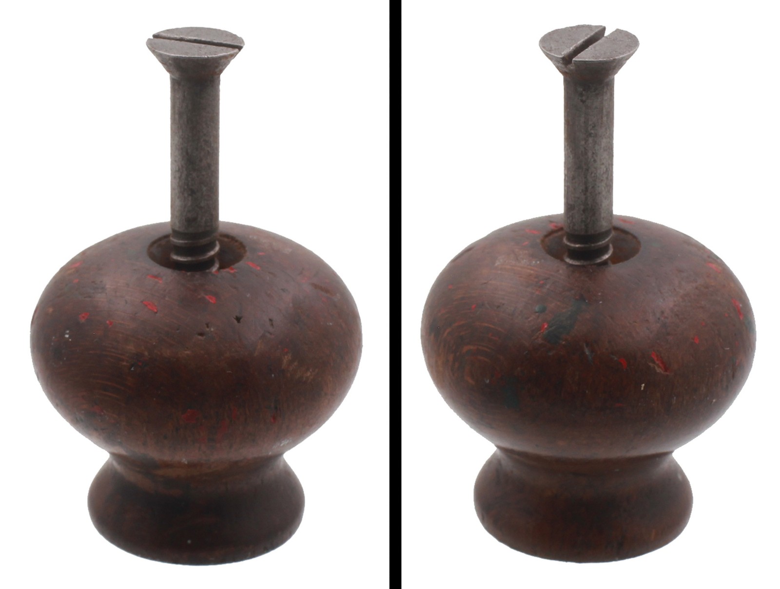 Orig. Turned Beech Knob/Screw for Stanley No. 24 Transitional - mjdtoolparts
