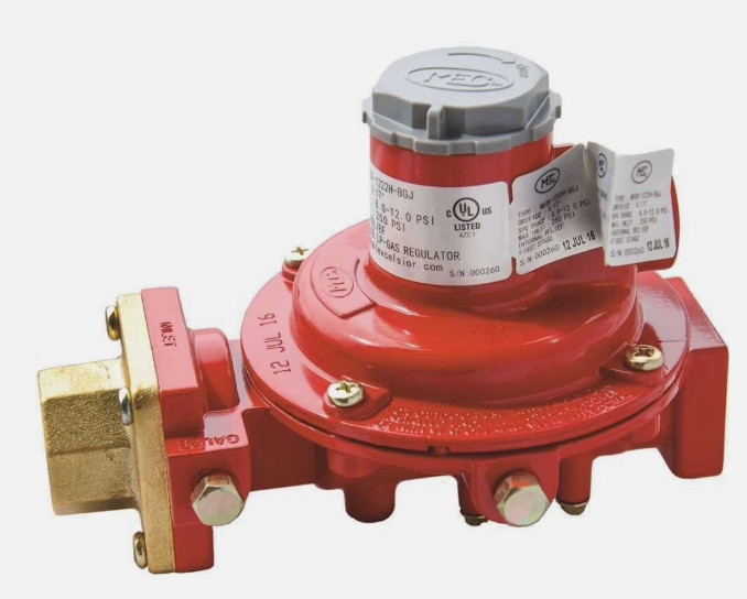 Excela-Flo MEGR-1222H-BGF Compact First Stage LP Regulator 10 PSI
