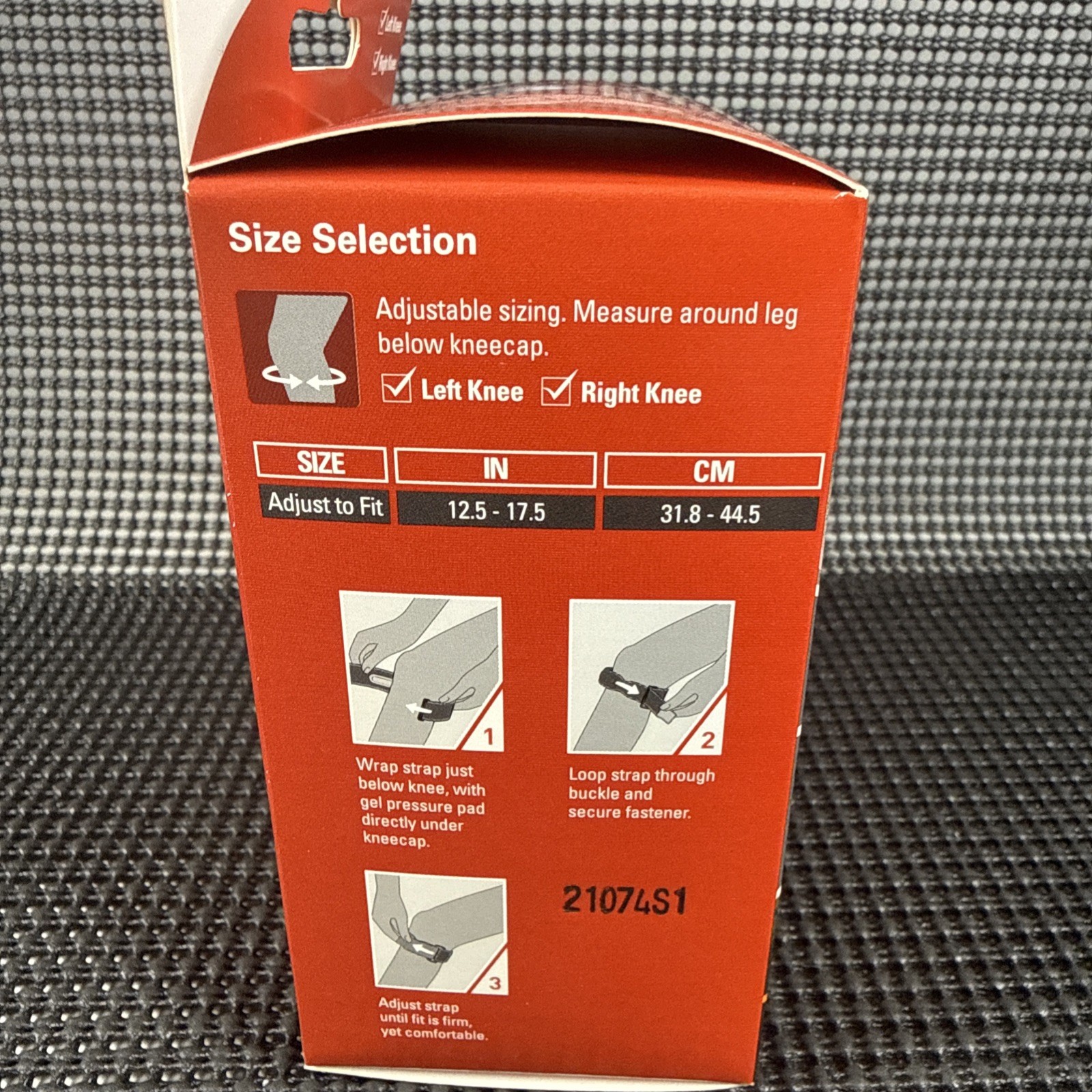 ACE Knee Strap For Mobility And Support One Size Adjustable Left or Right - New