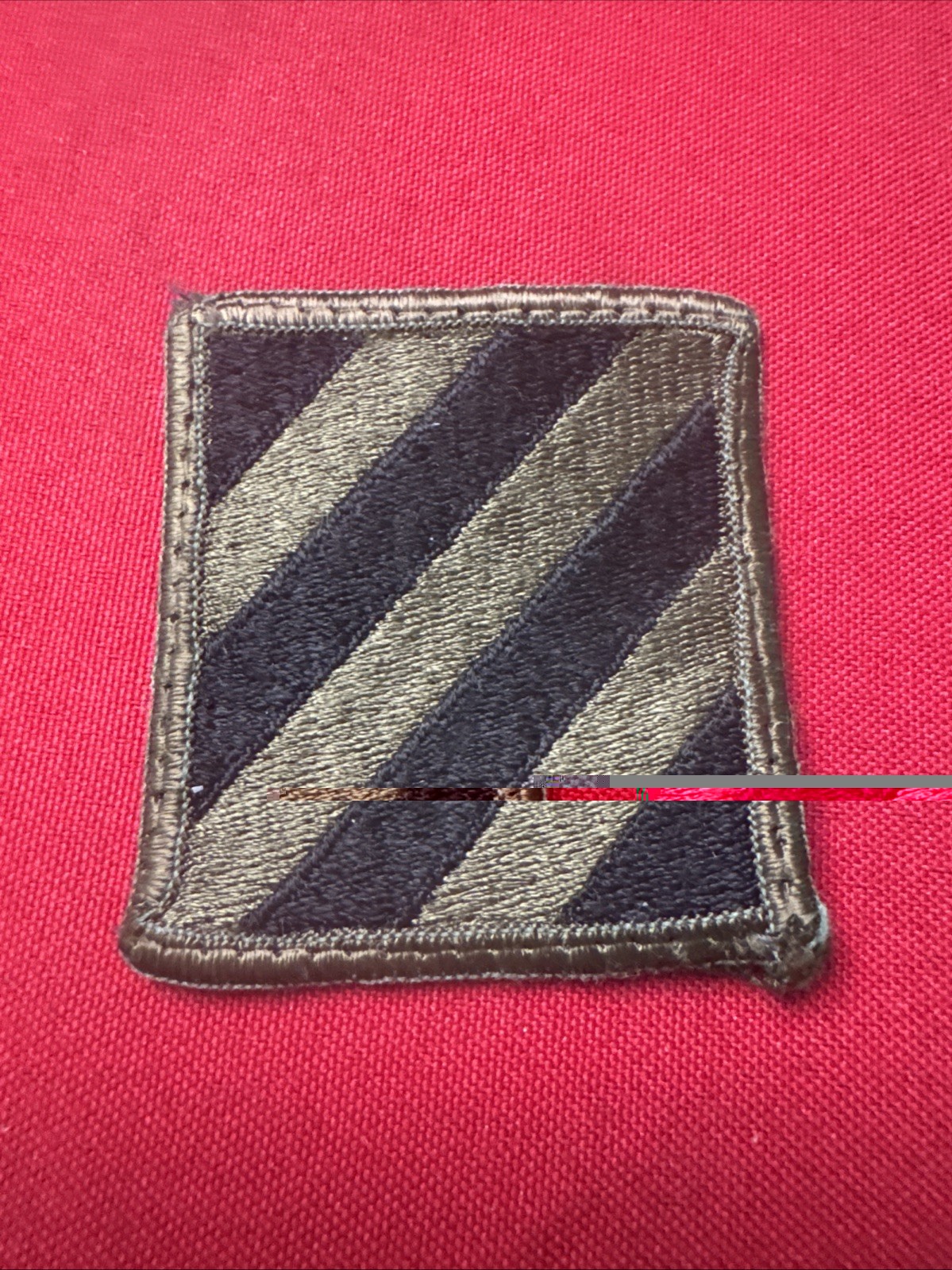 US Army 3rd Infantry Division Subdued Patch Sew On E827