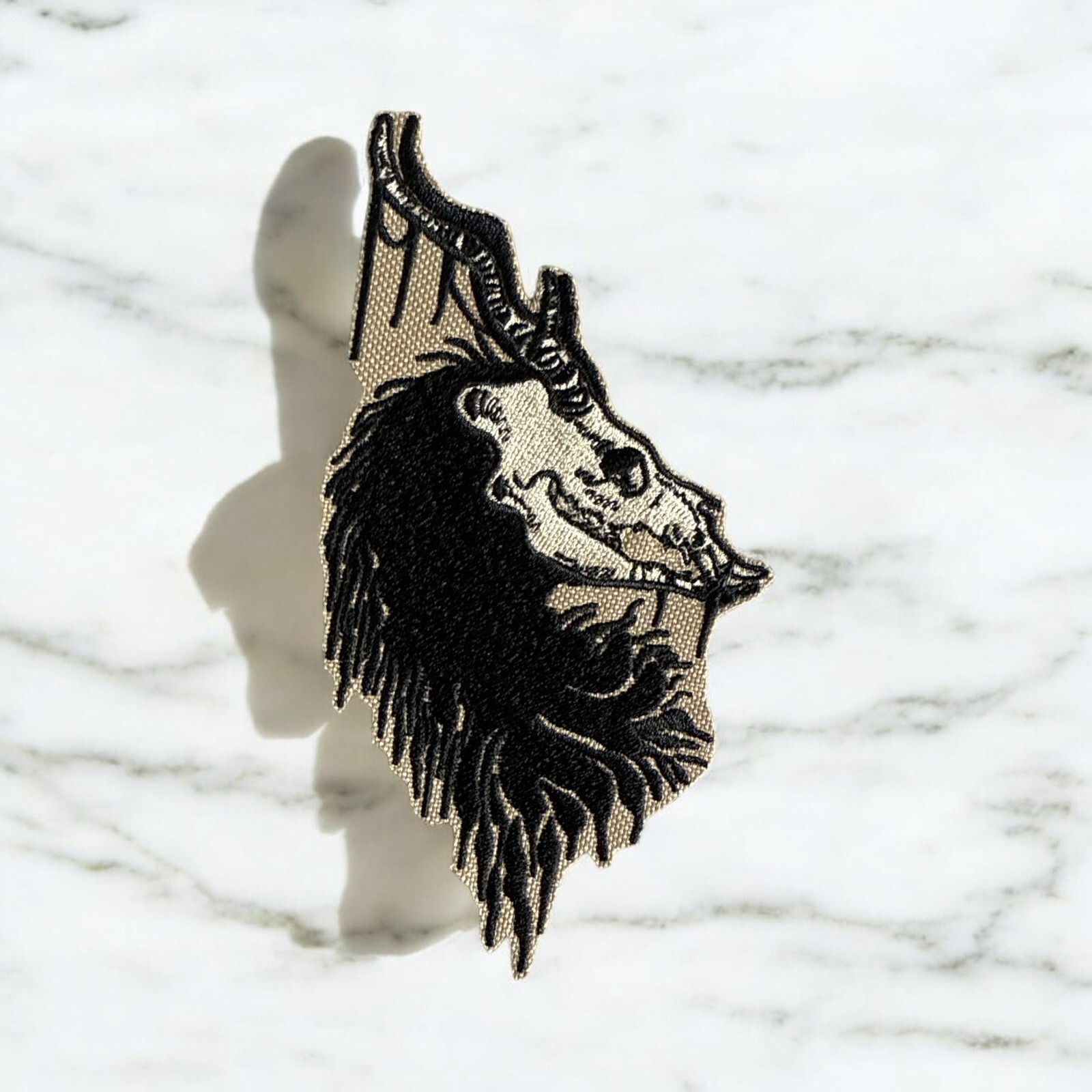 Frozen Terror Wendigo Embroidery Patch 3" X 6"