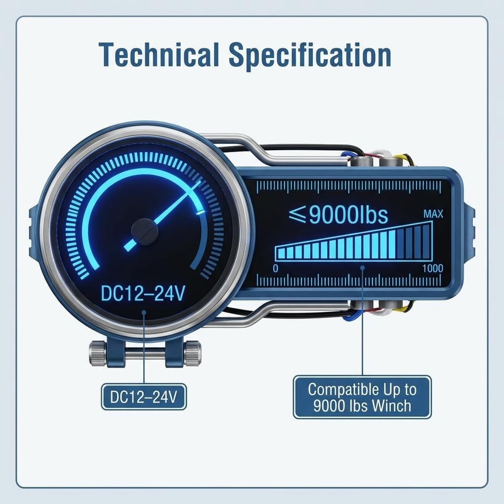 Universal Mini Wireless Winch Remote for Trucks - Protection Included