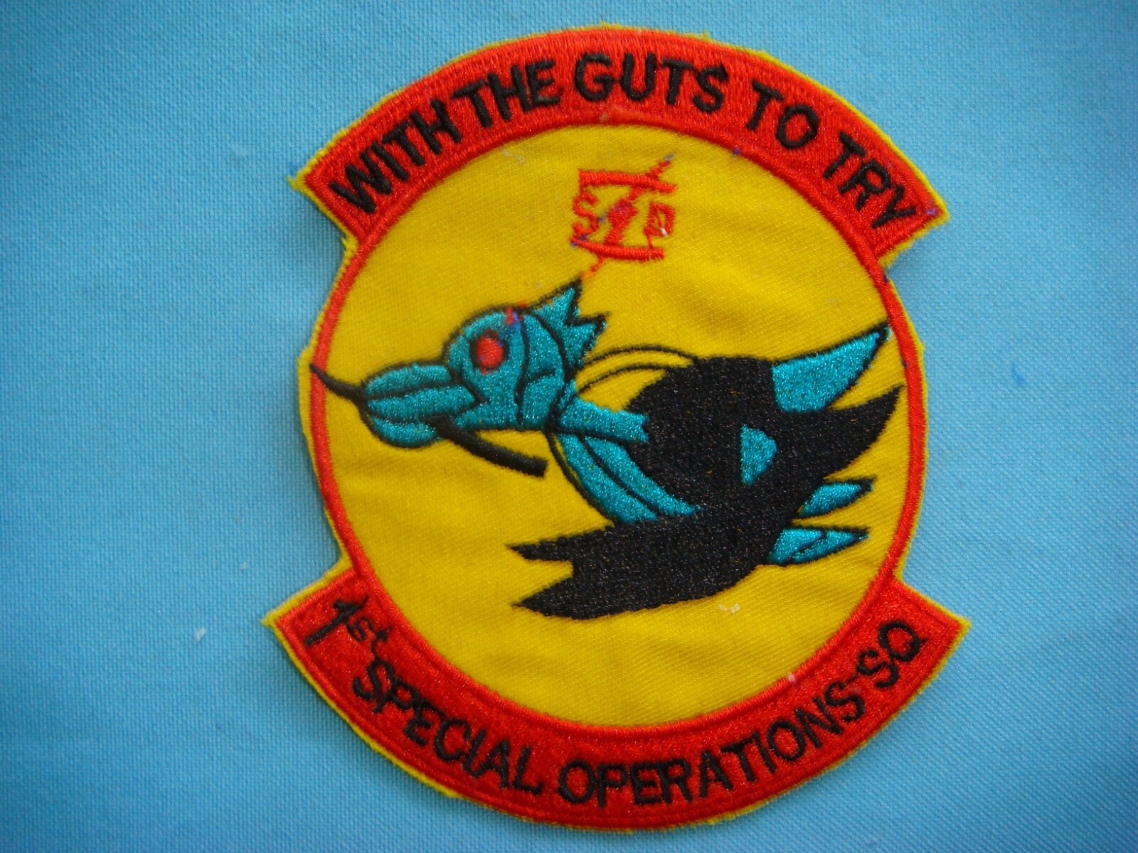 VIETNAM WAR PATCH, USAF 1st SPECIAL OPERATIONS SQUADRON  S & D