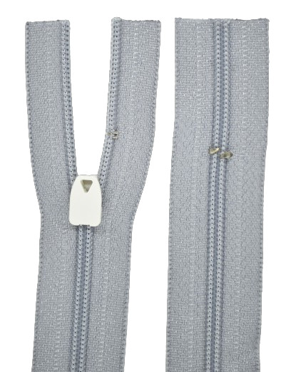Zipper Bedding Light Gray with White Laundry Slider Length up to 200 cm