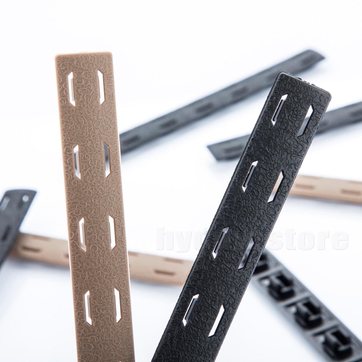 5 PCS 5.5" Protector Resistant Plastic Rail Cover fit for M-lok System