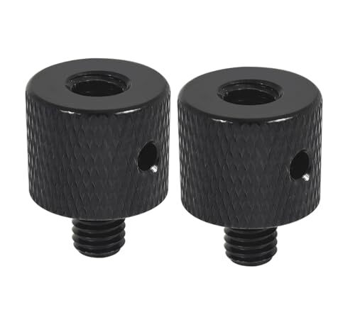 2pcs Screw Adapter 1/4-20 Female to M5 M6 M8 M10 Male Screw with Reinforcemen...
