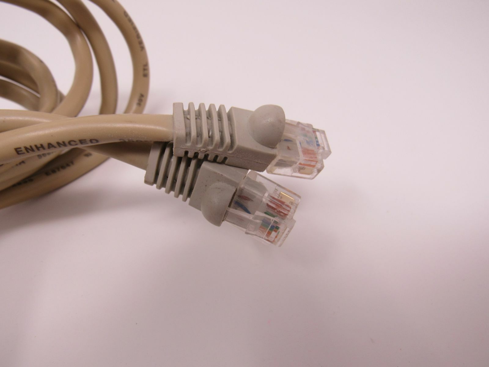Standard Ethernet Patch Cable RJ-45 9 ft Cat5e