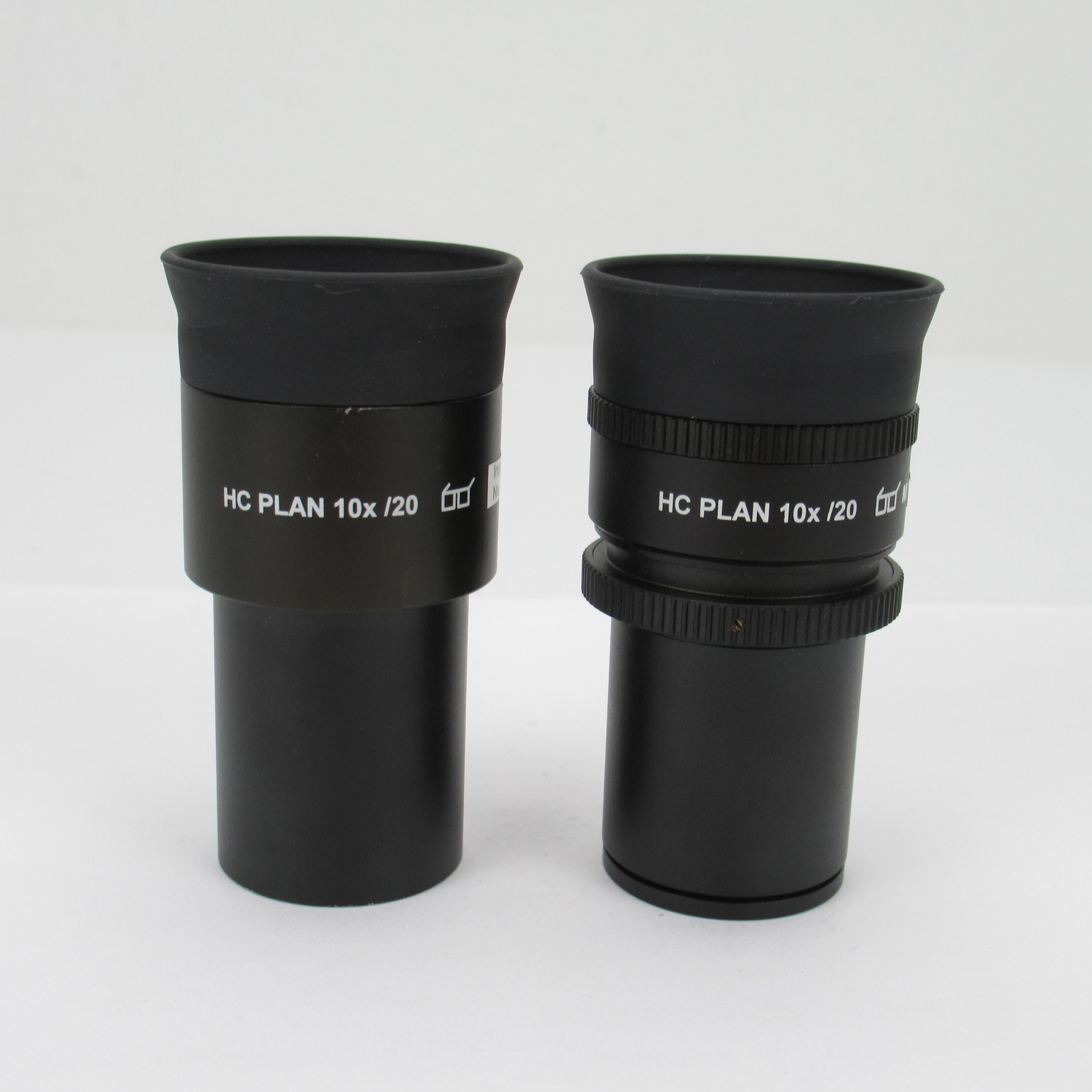 LEICA HC PLAN 10X/20 MICROSCOPE EYEPIECE PAIR 507802/507801 - 30MM DIAMETER