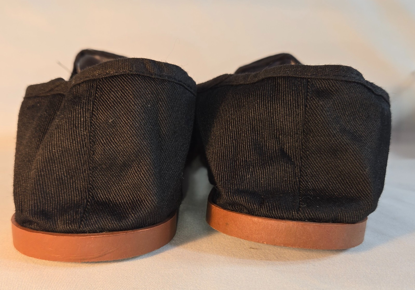 Kung Fu Shoes Lot of 5 Black Slip-On Men's Size 5/Women's Size 6 Rubber Sole
