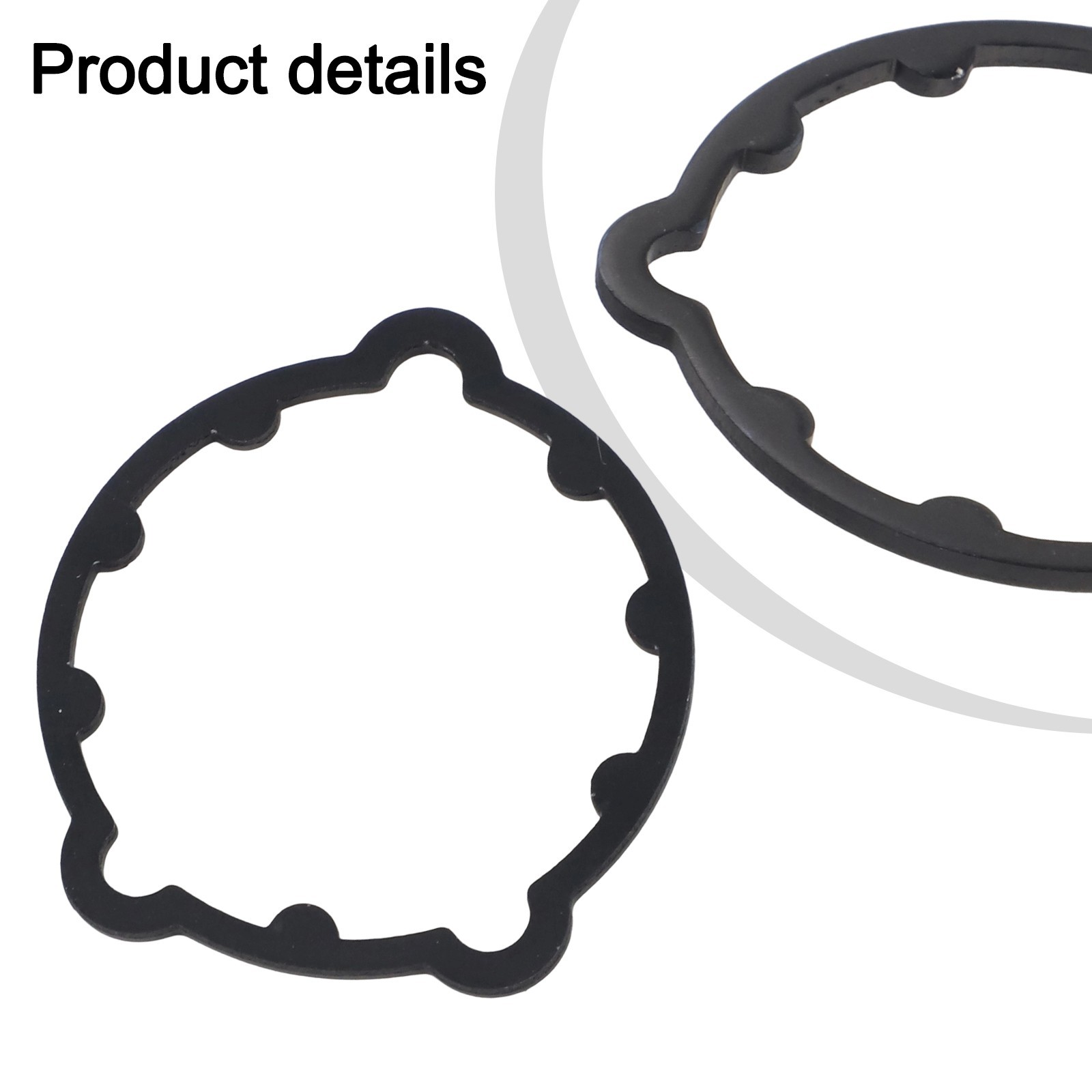 Aluminum Shim Chainring Offset Easy Installation Process Precision-Machined