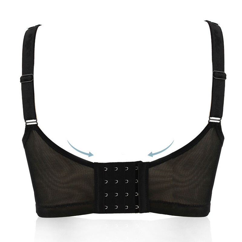 Sexy Lace Pocket Bra for Silicone Breast Insert Mastectomy Prosthesis Wireless