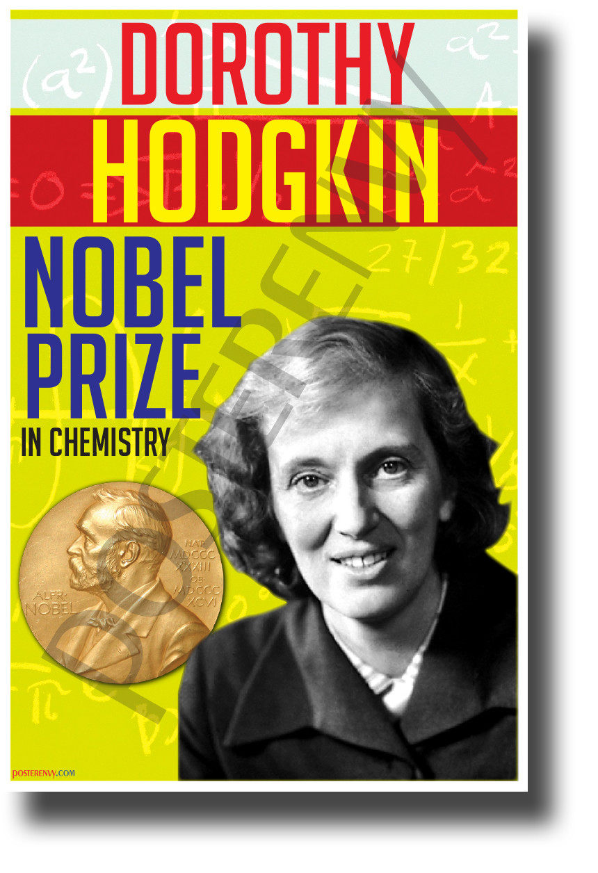 Dorothy Hodgkin - NEW Famous Person Science Poster (fp473)