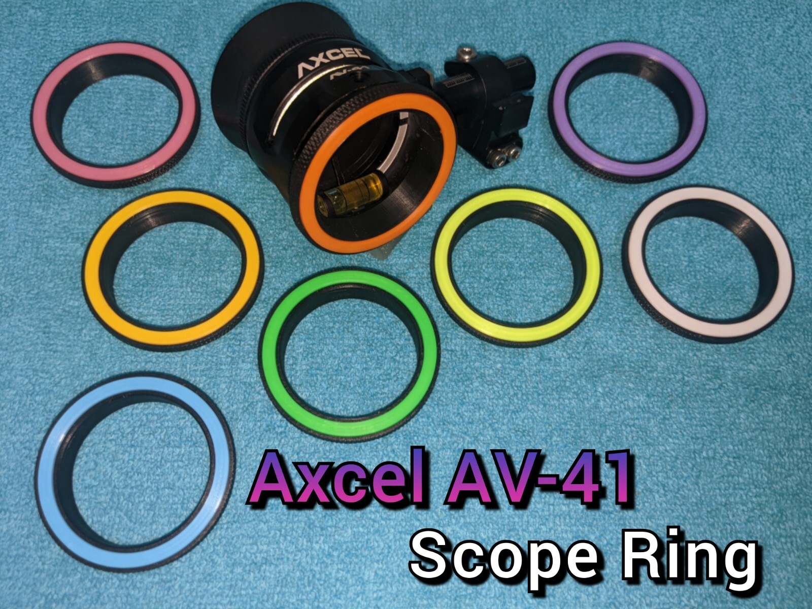 *** Fits Axcel AV41 Scopes *** Torque Ring Indicator - Peep Centering Ring