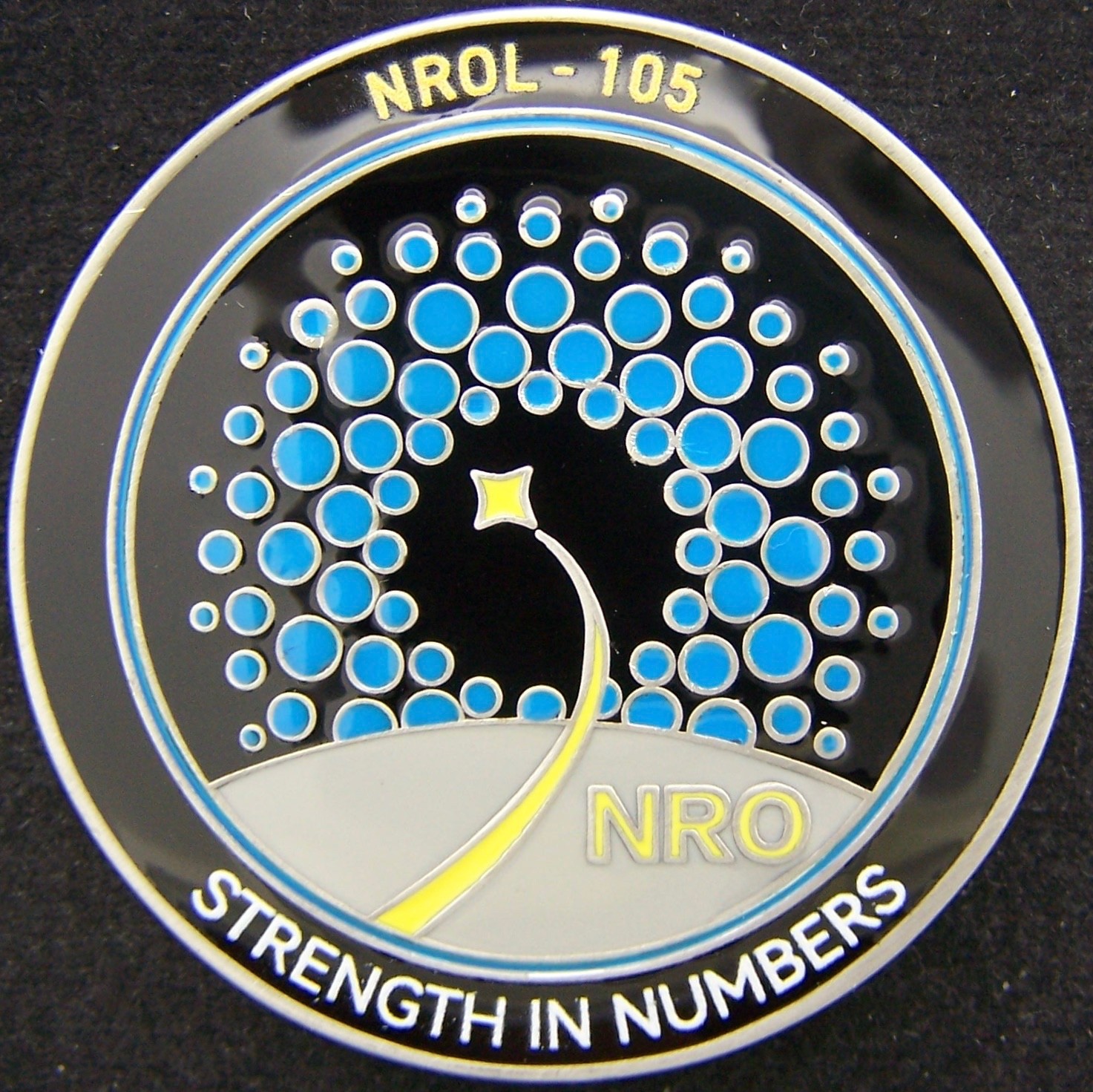 NROL-105 Strength in Numbers Proliferated Architecture NRO Challenge Coin