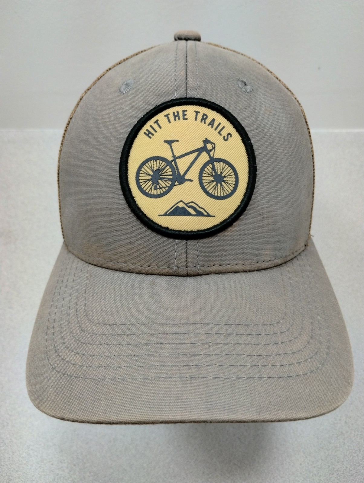 Bike Riding Hit The Trail Cap Adjustable .