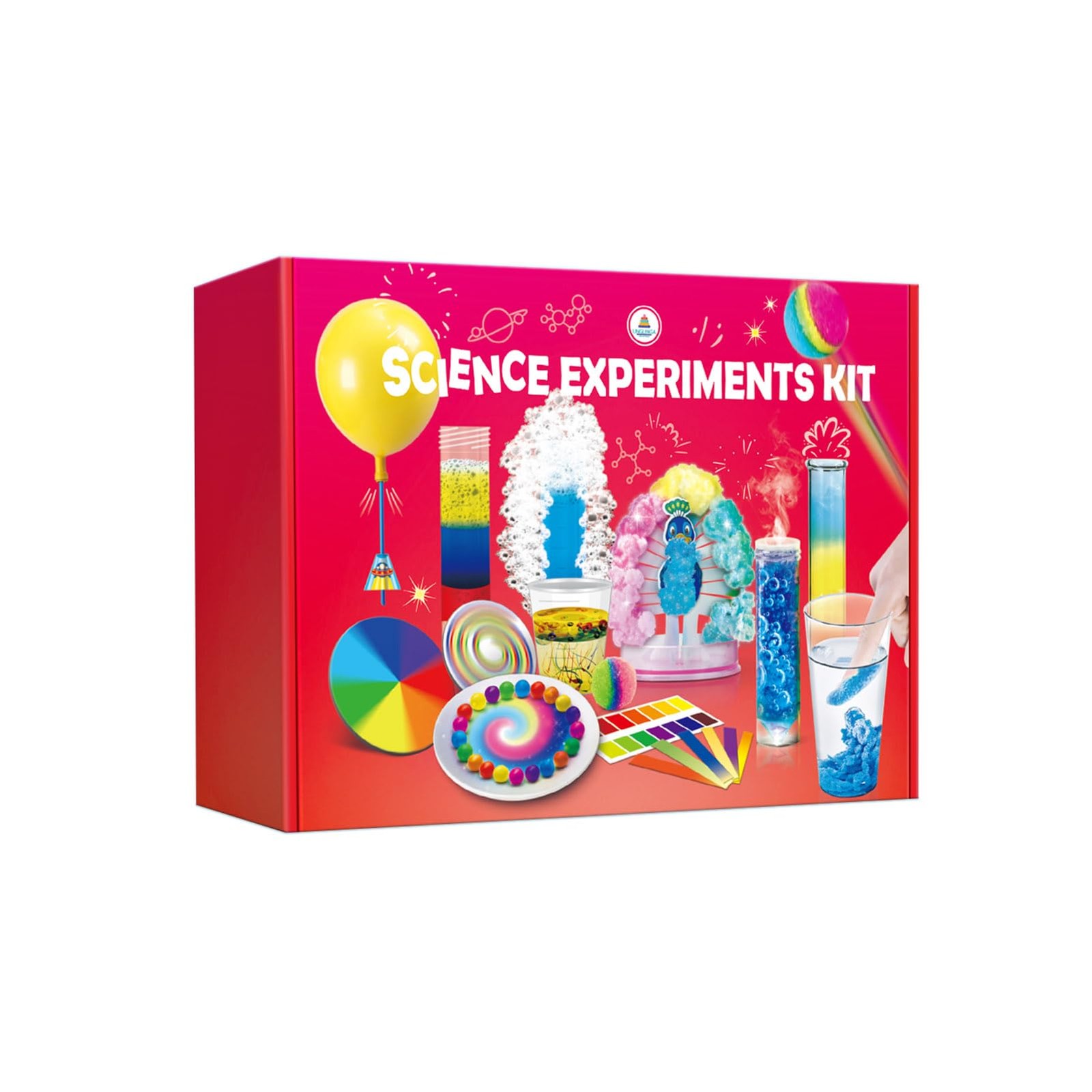 UNGLINGA 40+ Experiments Science Kit for Kids - 5.7 x 8 x 2.7 inches