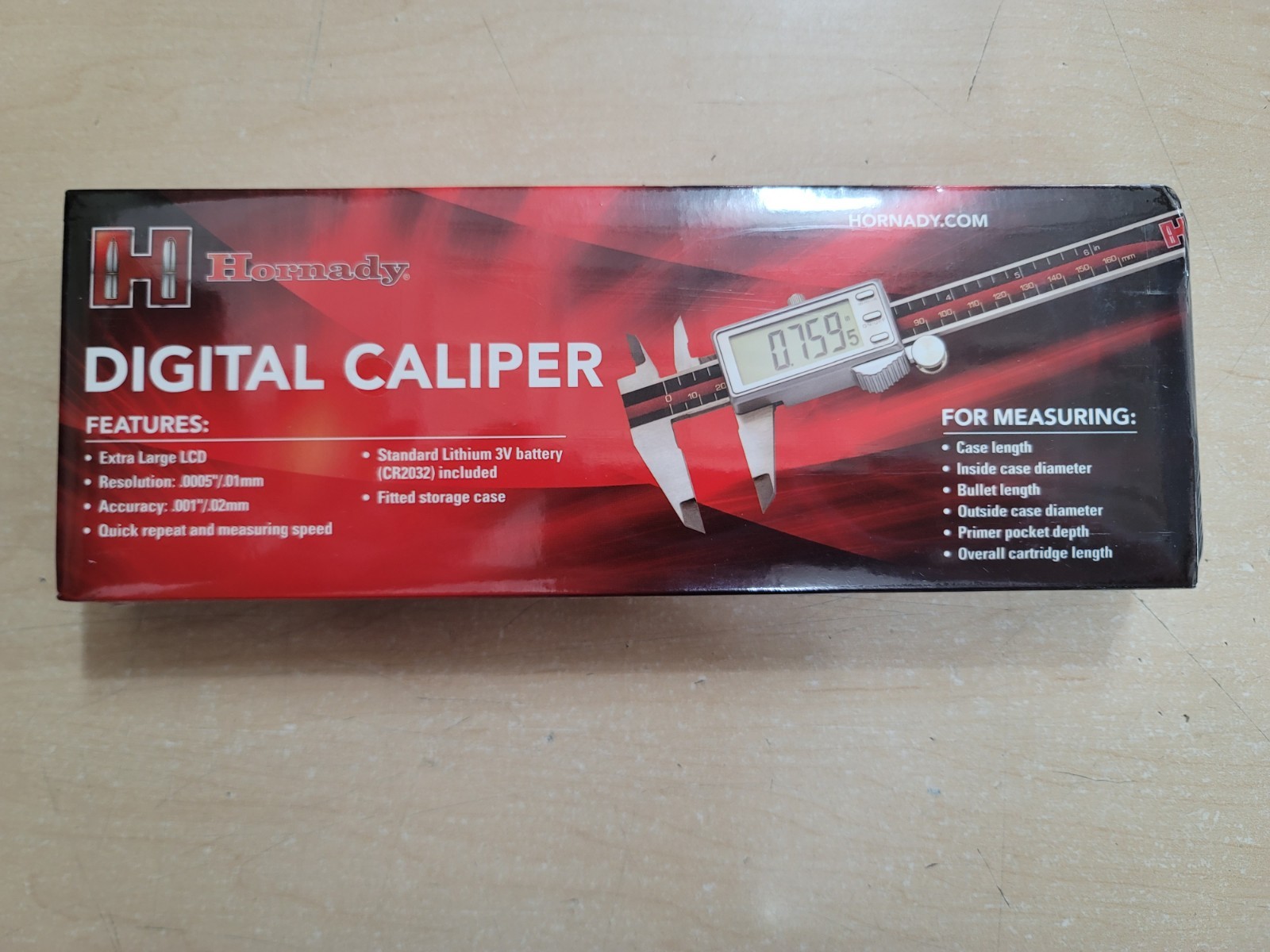 Hornady Digital Caliper UL4200 Compliant MPN 050081