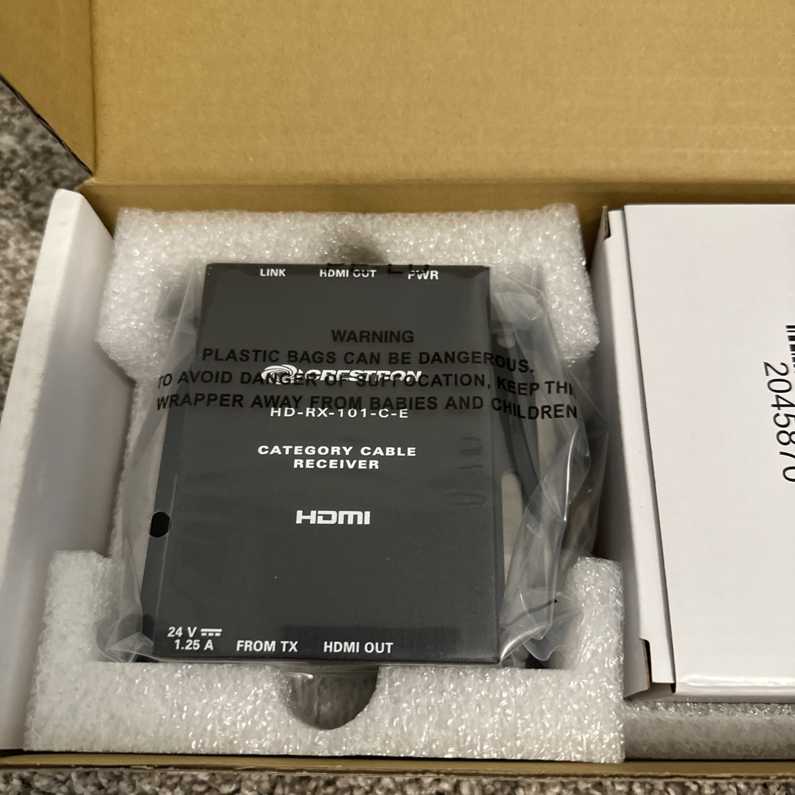 Crestron HD-RX-101-C-E DM Lite – HDMI over CATx Receiver