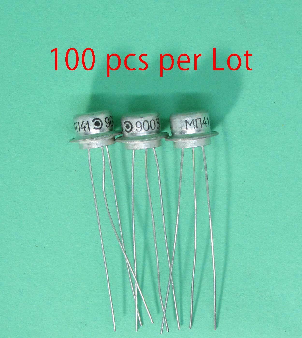 100pcs Vintage Germanium transistor USSR P-N-P MP41 (МП41) ~ AC540 = DDP