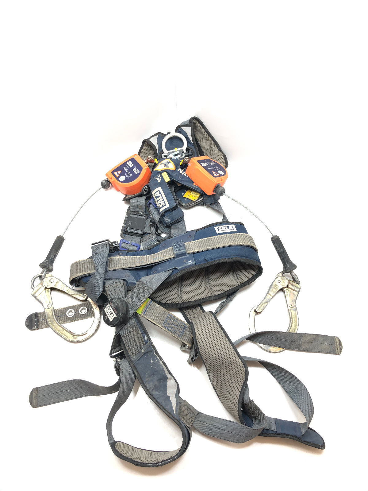 3M DBI Sala Nano-Lok Edge 8ft Self Retracting Lifeline ExoFit Nex Harness XXL