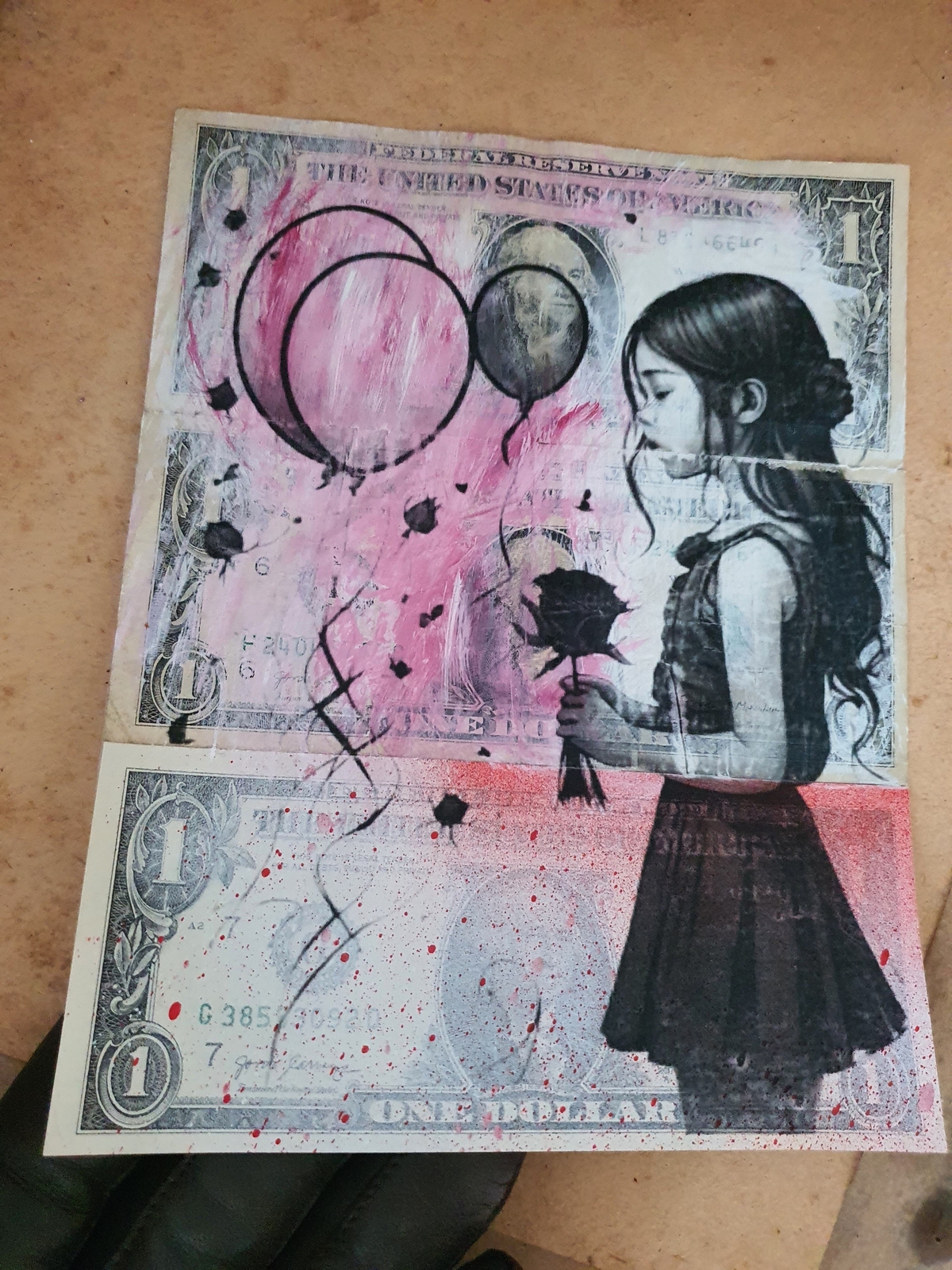 Dollar Art Money Art Waeger Invernum7 1/1 -*sky blossom*  SEE VIDEO A34