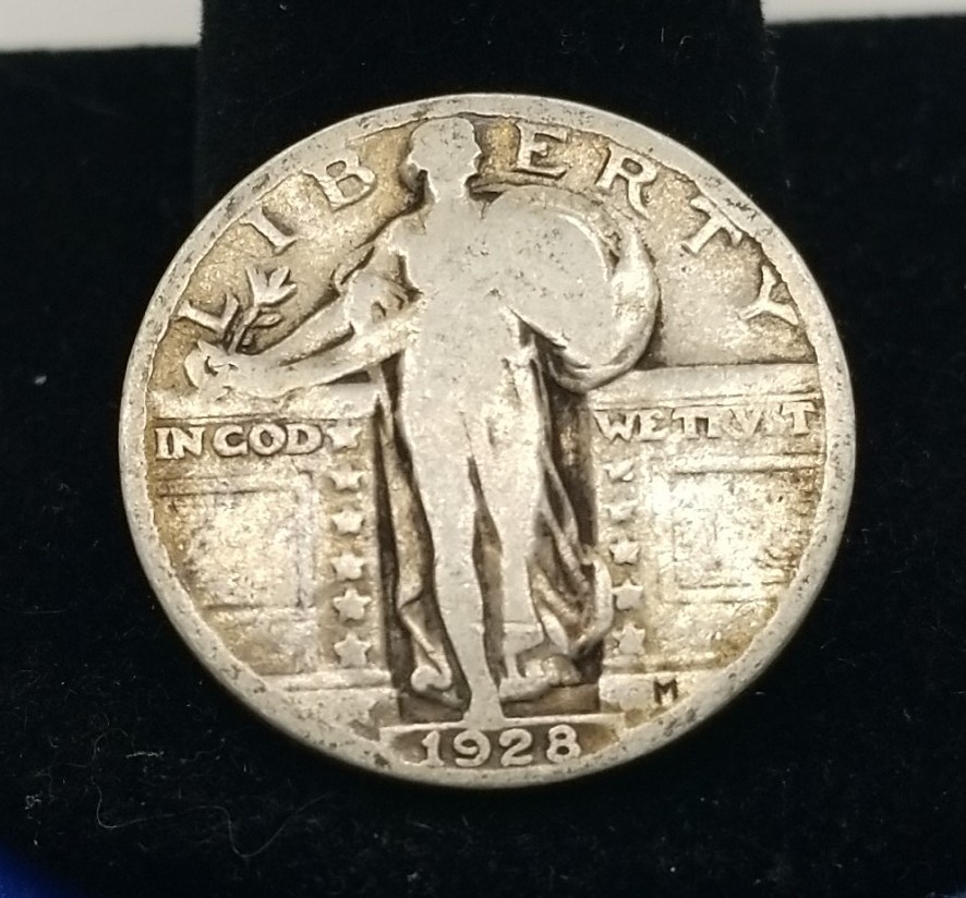 1928-P Standing Liberty Quarter #21626