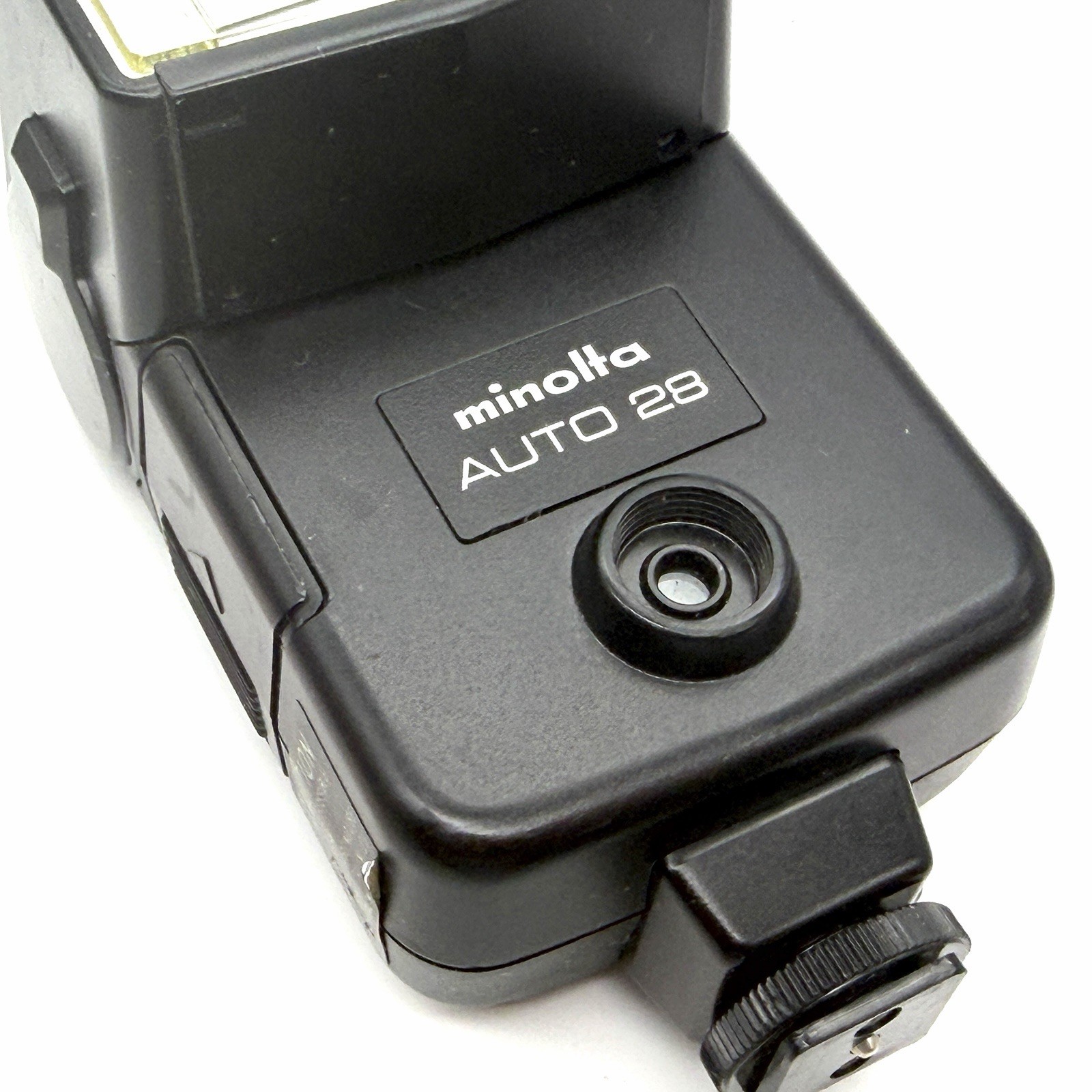Minolta Auto 28 Flash; tested and working
