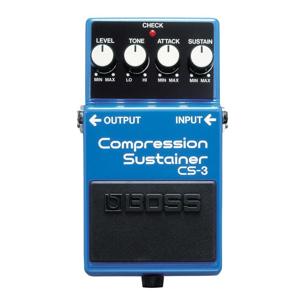 Boss CS-3 Compressor/Sustainer Pedal (CS-3), Blue