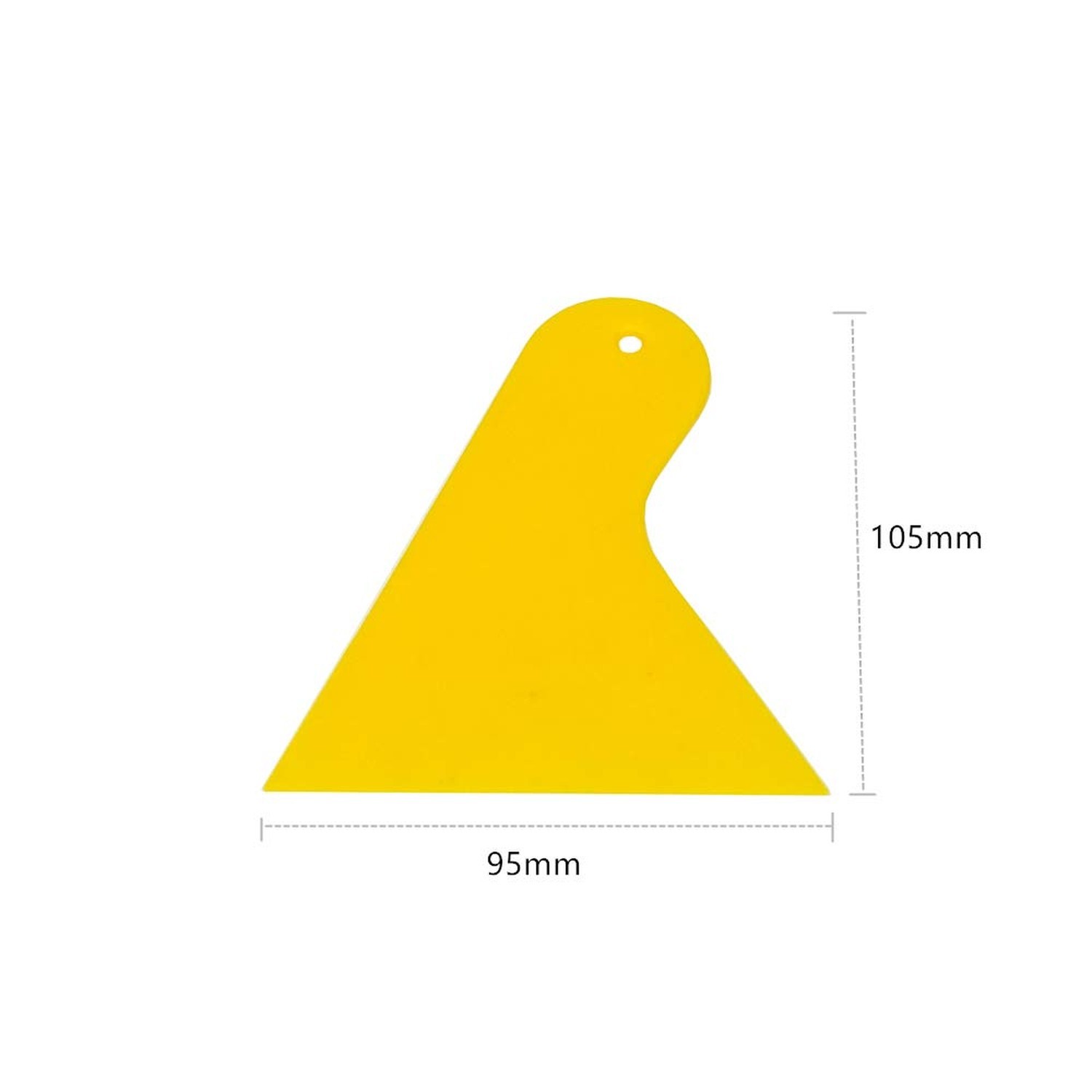 Yellow Plastic Scraper Tool Car Vinyl Wrap Squeegee Window Film Squeegee for ...