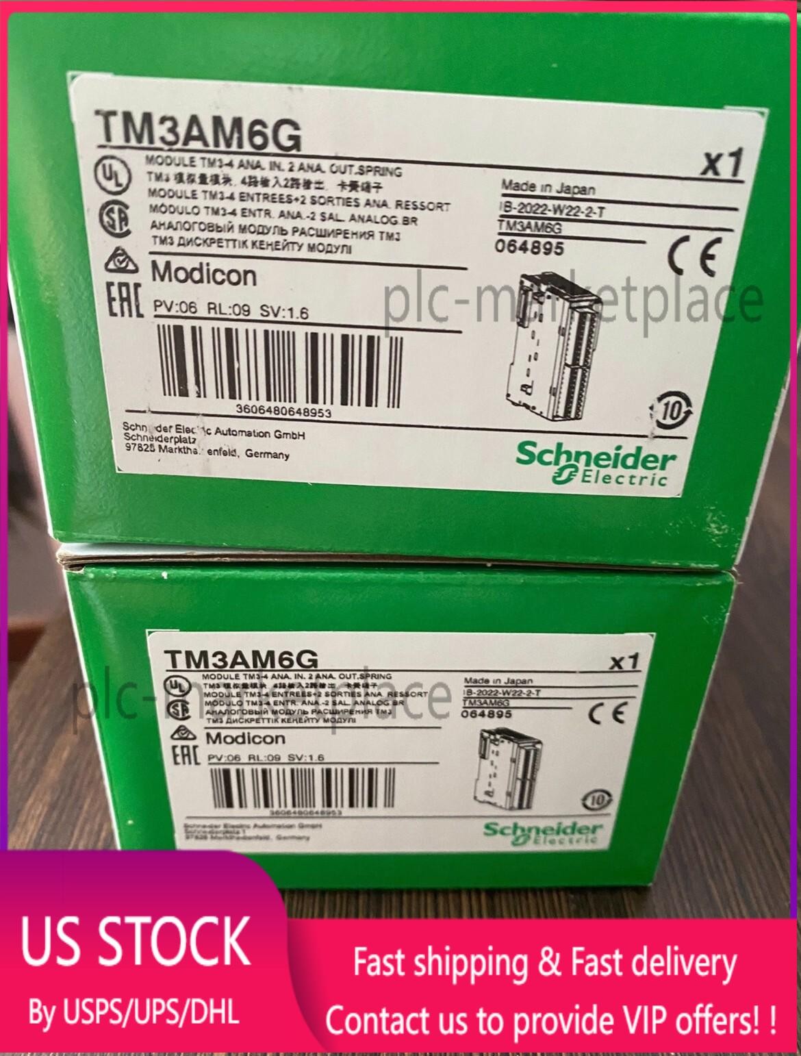 For   plc module TM3AM6G With box US Free TAX