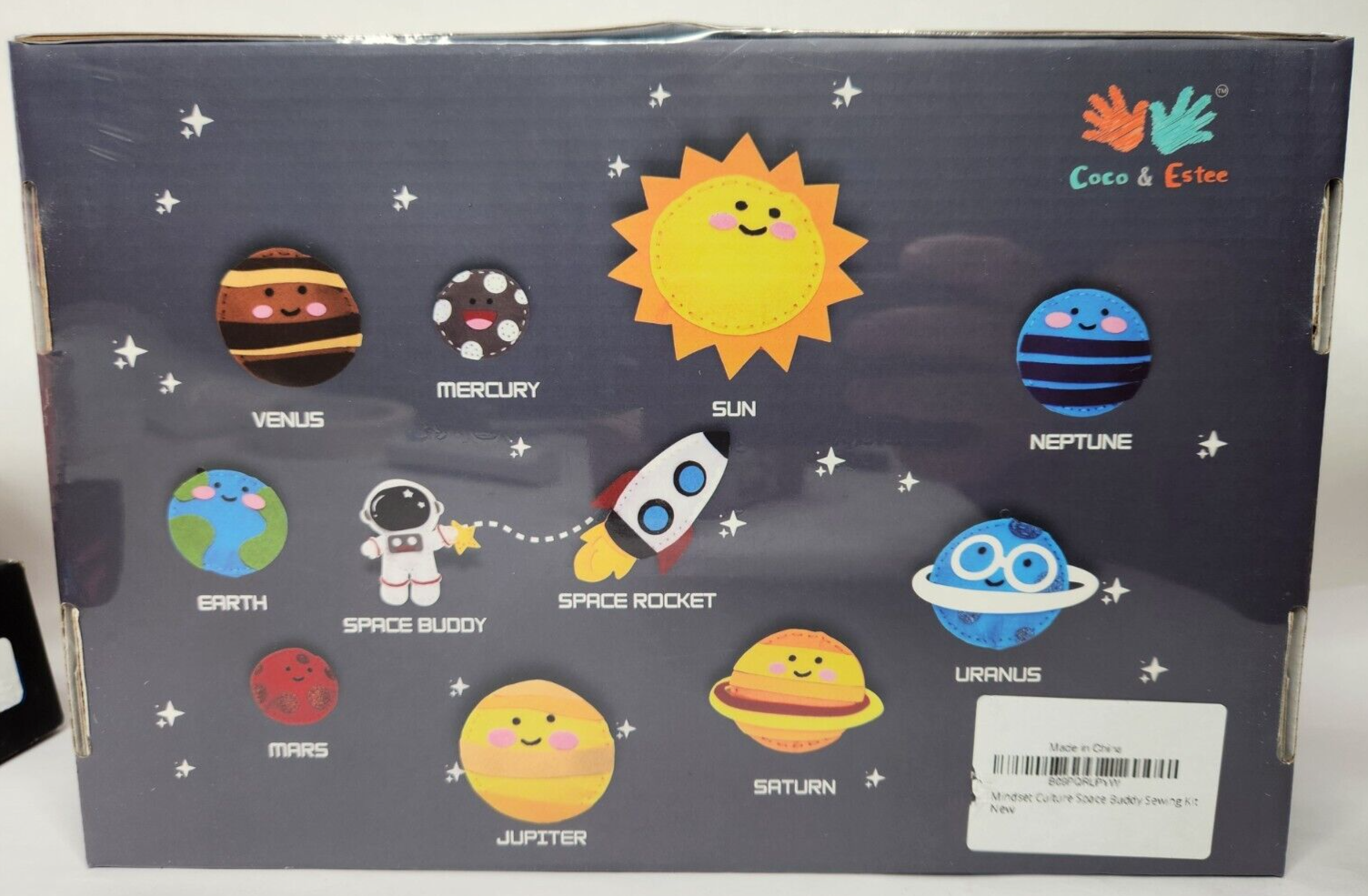 Solar System Sewing Kit for Kids Make Your Own Stuffed Animal, Beginner Sewing