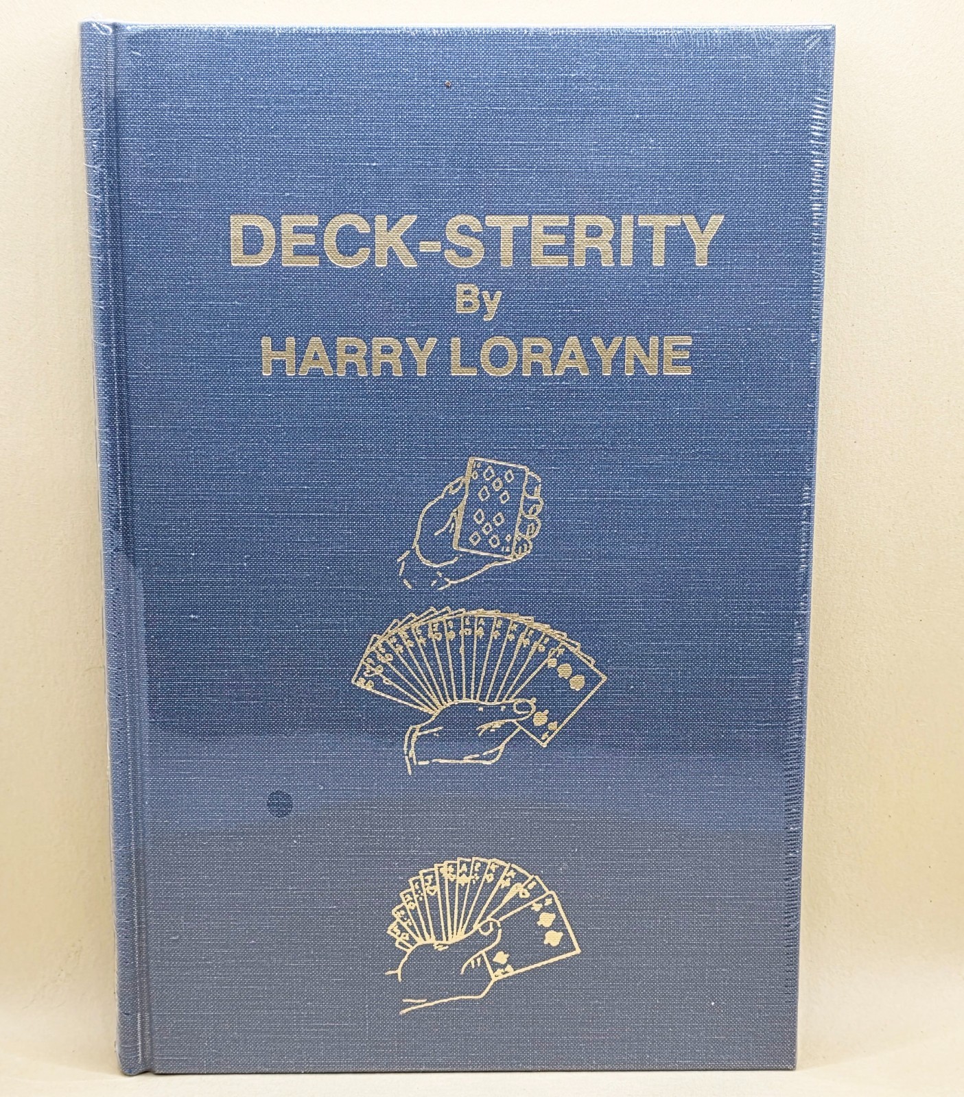 DECK-STERITY by Harry Lorayne - Hardback - New - Sealed