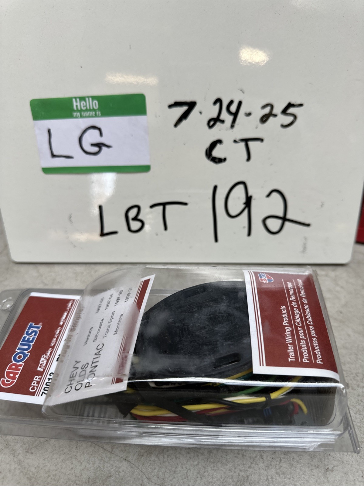 CarQuest CPR 70013 Trailer Wiring Chevy/Olds/Pontiac See Pic For Specs
