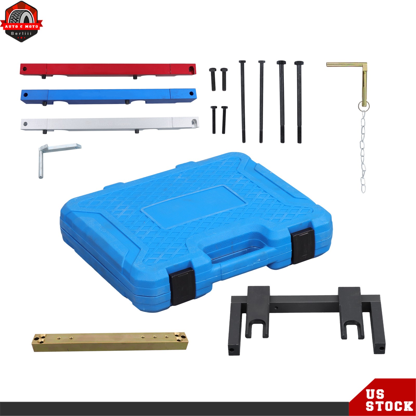 Timing Chain Camshaft Locking Tool Kit For BMW N51 N52 N53 N54 N55 2.5L 3.5L