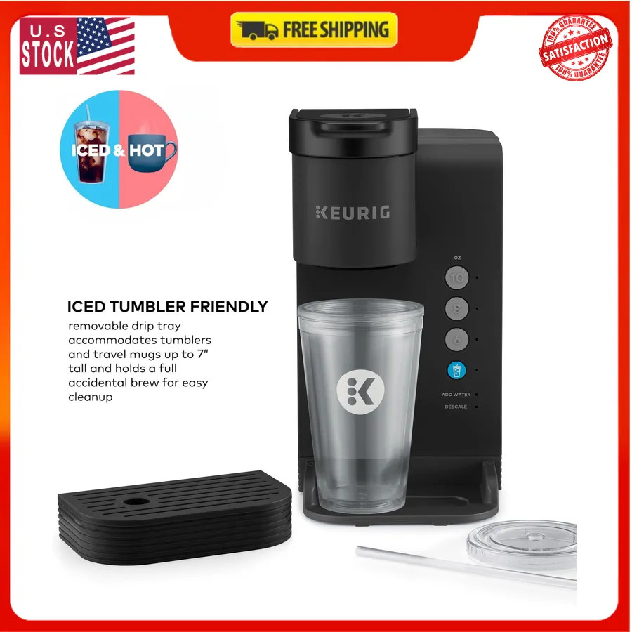 Keurig K-Express Essentials Plus Single Serve Coffee Maker Black