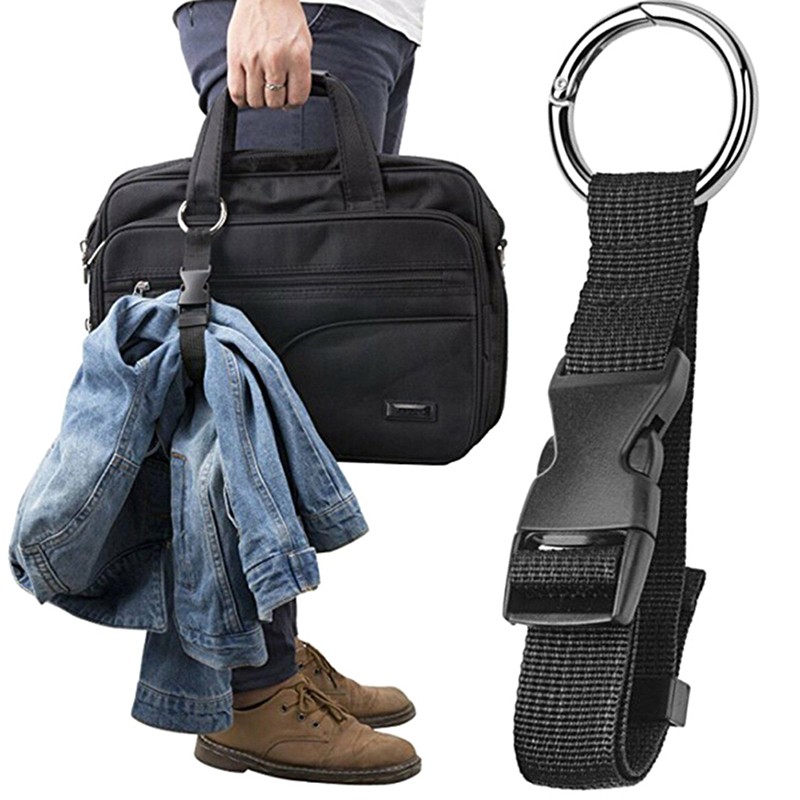 1Pc Anti-theft Luggage Strap Holder Gripper Add Bag Handbag Clip Use to Carry*
