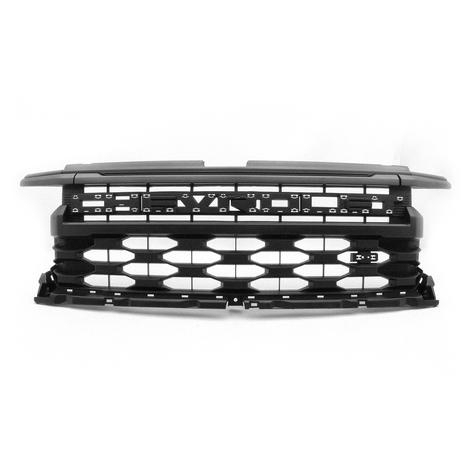 For 2022 2023 2024 2025 Chevrolet Silverado 1500 Front Bumper Upper Grille Black
