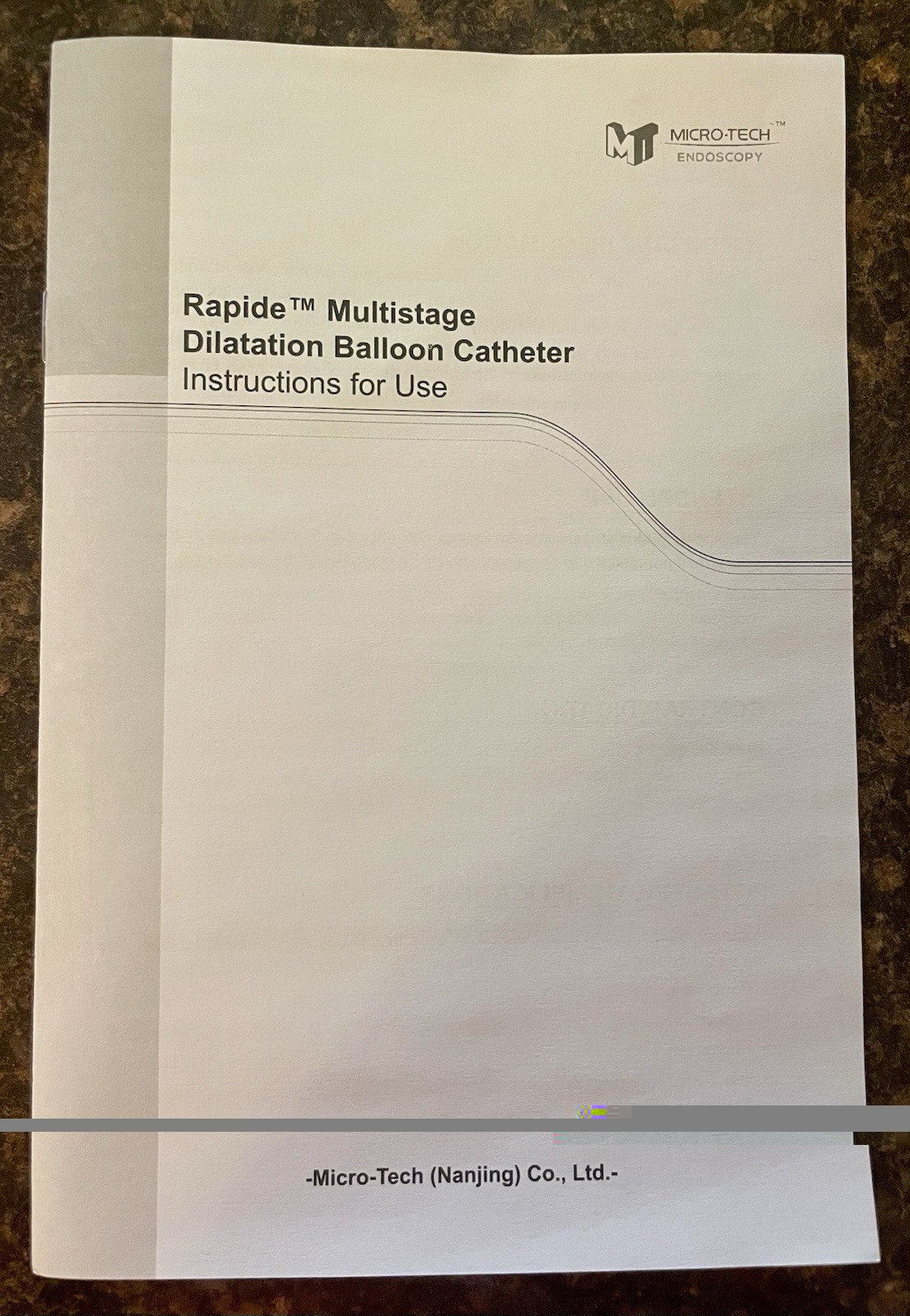 Micro-Tech Endoscopy Rapide Multistage Dilation Balloon Catheter--Esophageal