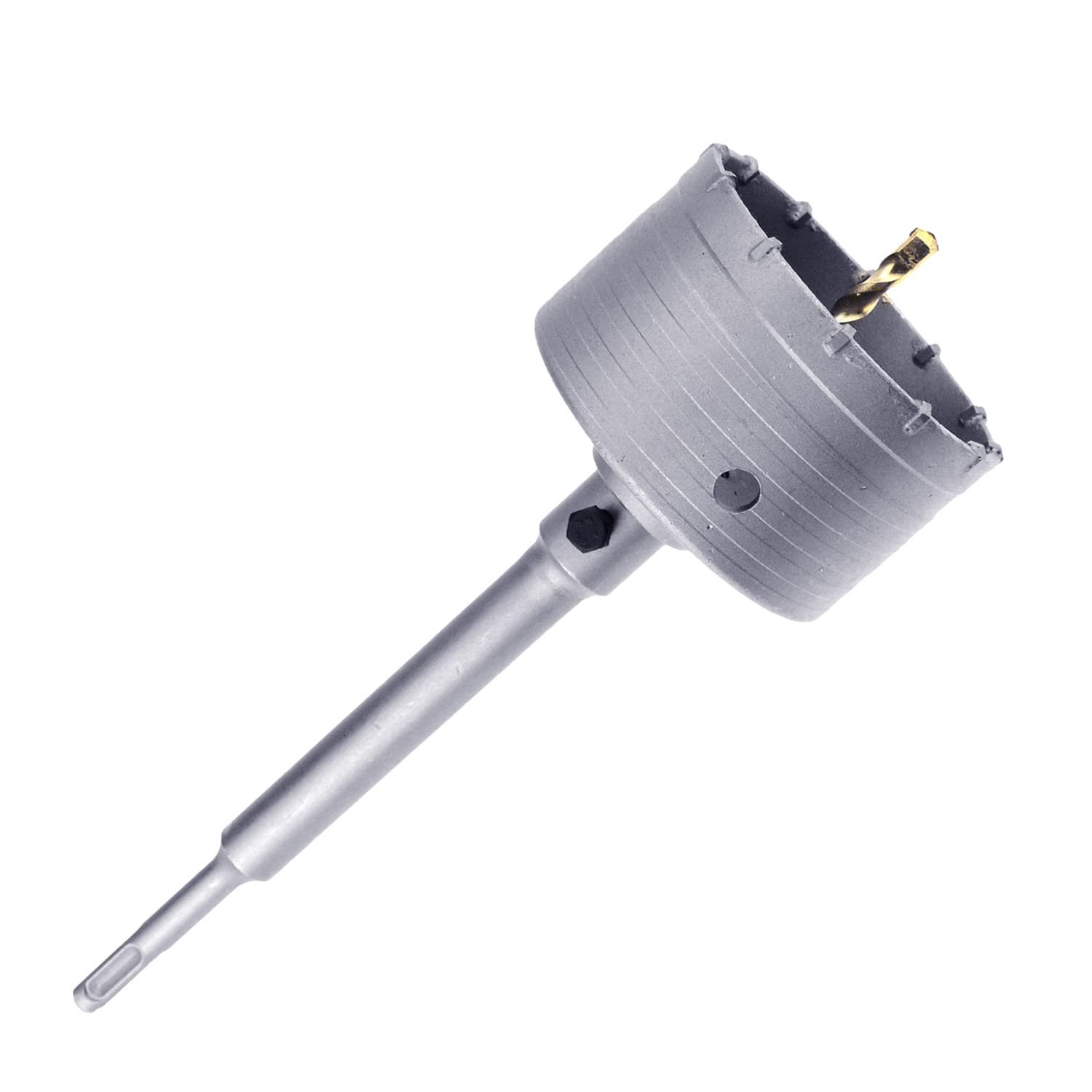 100mm 4 inch Concrete Hole Saw with 220mm SDS Plus Shank Connecting Rod