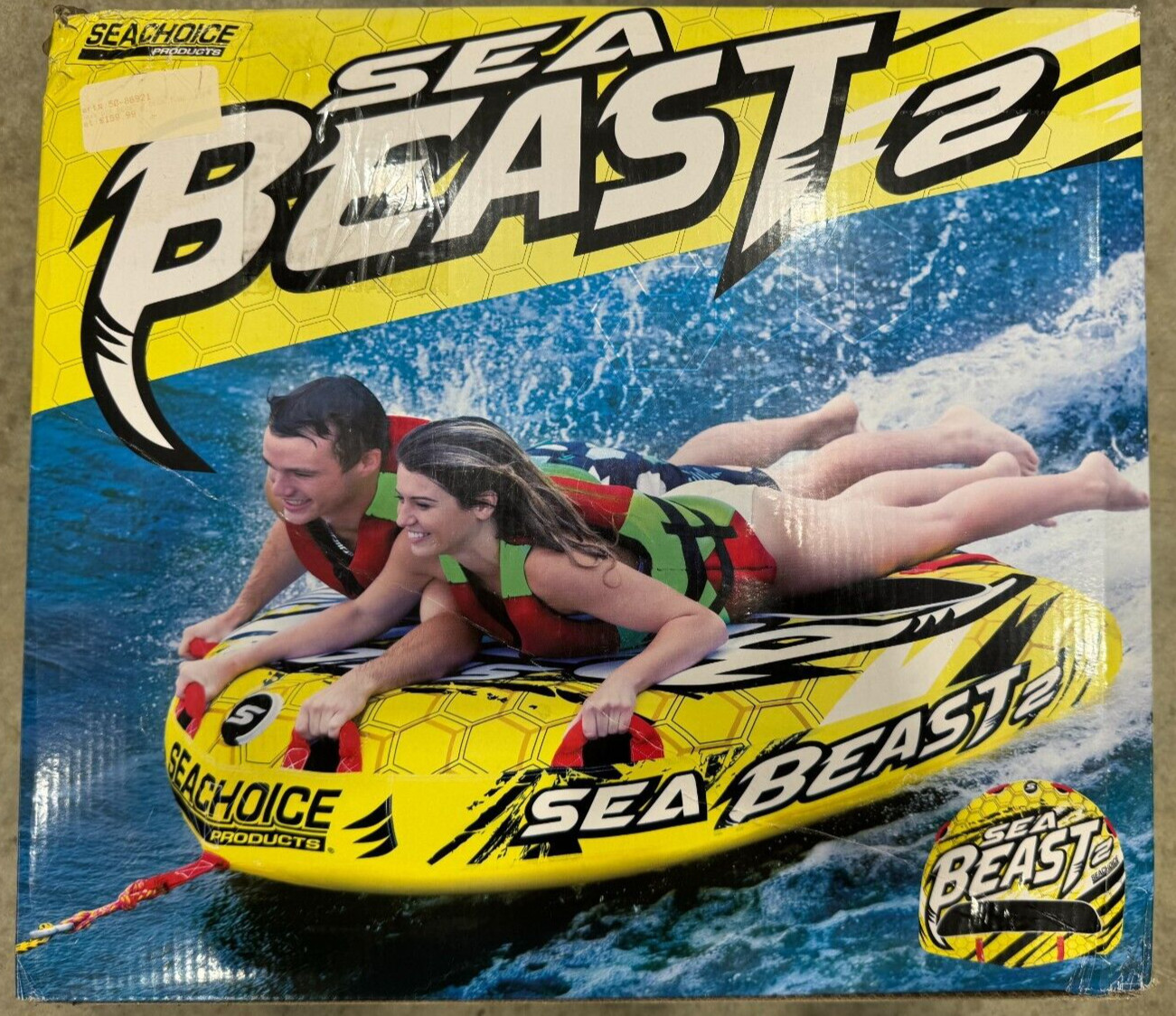 Seachoice 86921 Sea-Beast Deck Tube, 1-2 Riders