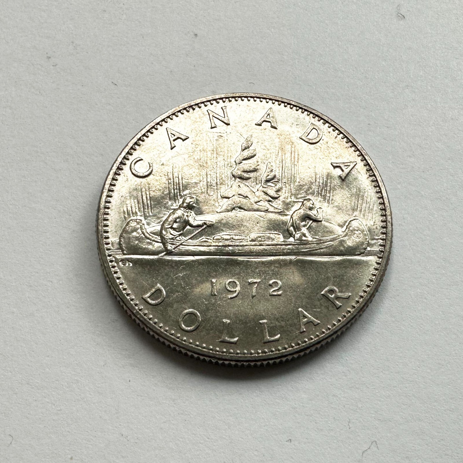 Canada 1972 $1 Voyageur Dollar Coin