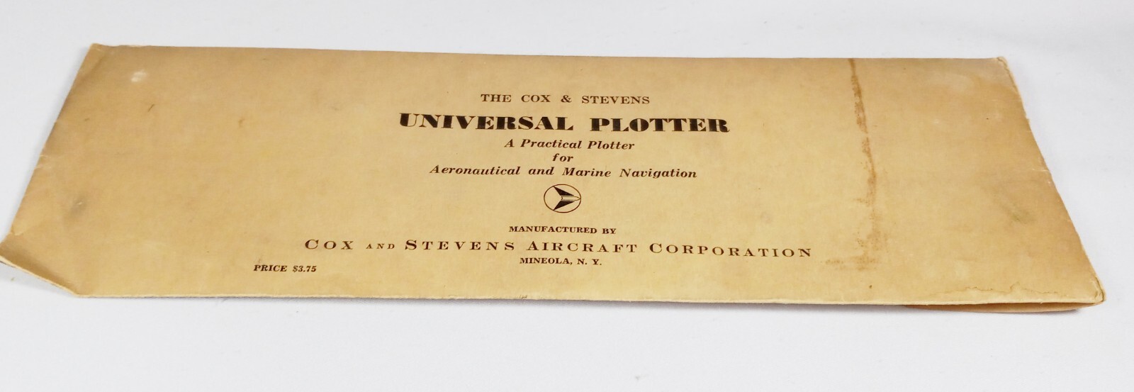 The Cox & Stevens Universal Plotter Aeronautical Maritime W Manual